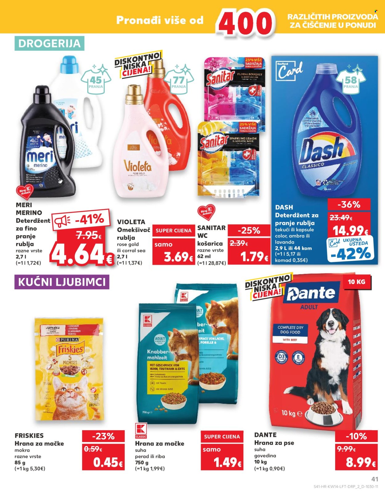 Kaufland katalog - 03.04.2024. - 09.04.2024. Stranica 41