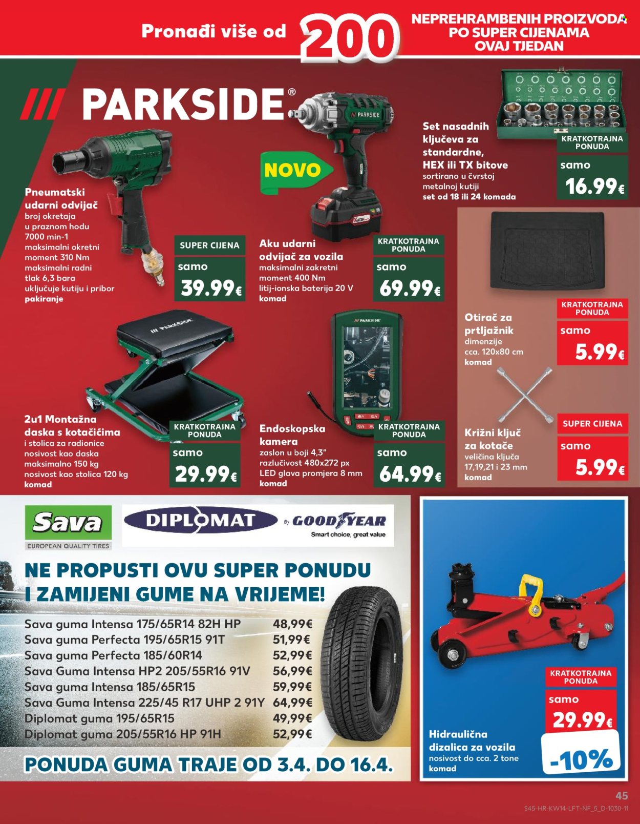 Kaufland katalog - 03.04.2024. - 09.04.2024. Stranica 45