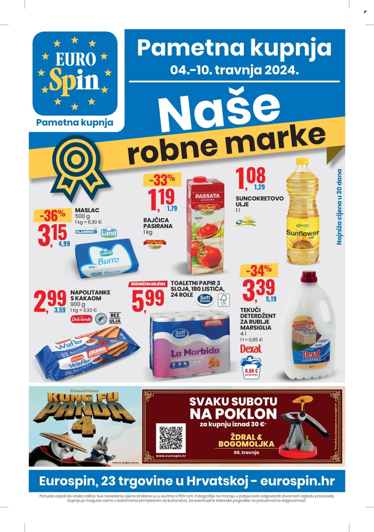 Eurospin katalog - 04.04.2024. - 10.04.2024. Stranica 1