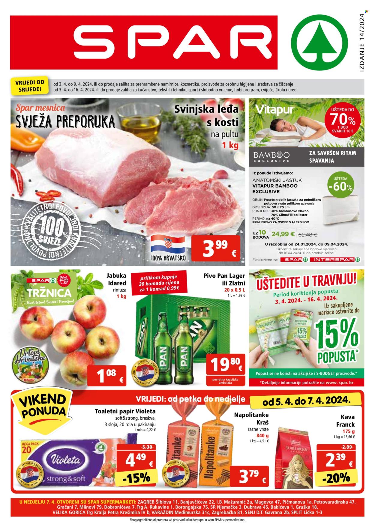 SPAR katalog - 03.04.2024. - 09.04.2024. Stranica 1