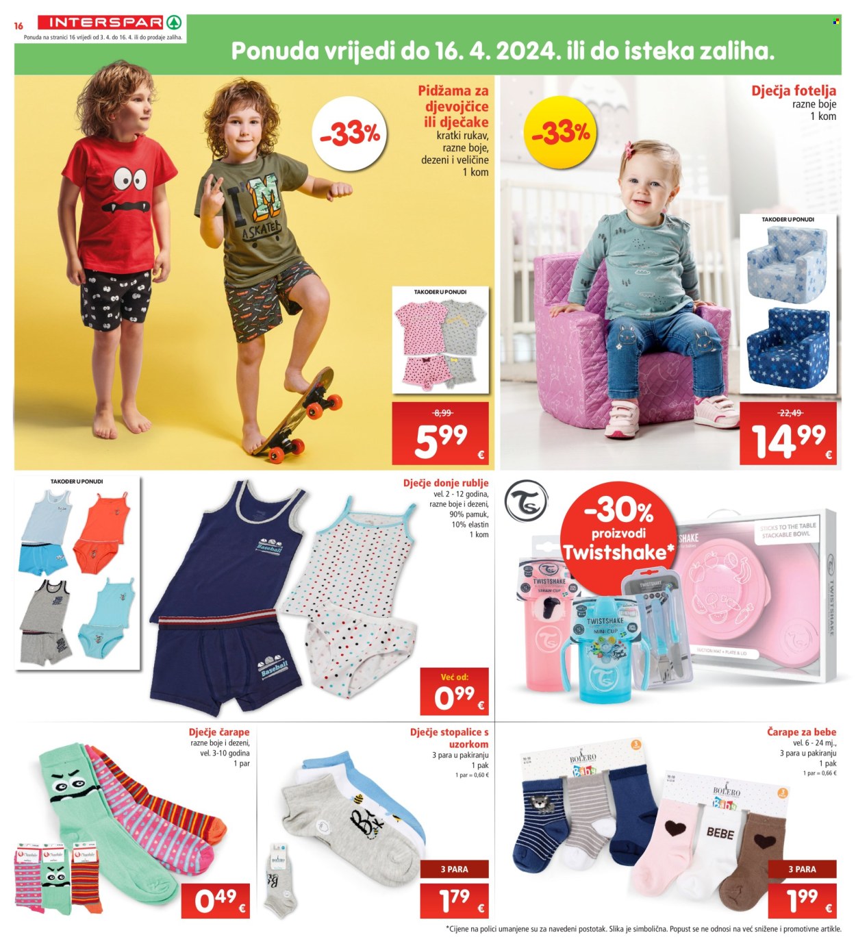 INTERSPAR katalog - 03.04.2024. - 09.04.2024. Stranica 16