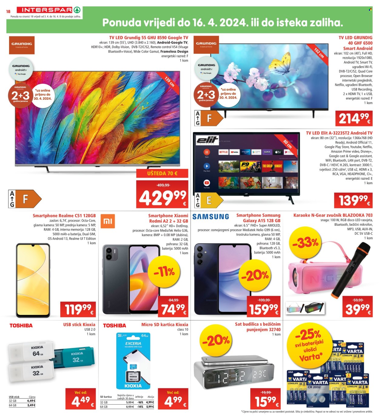 INTERSPAR katalog - 03.04.2024. - 09.04.2024. Stranica 18