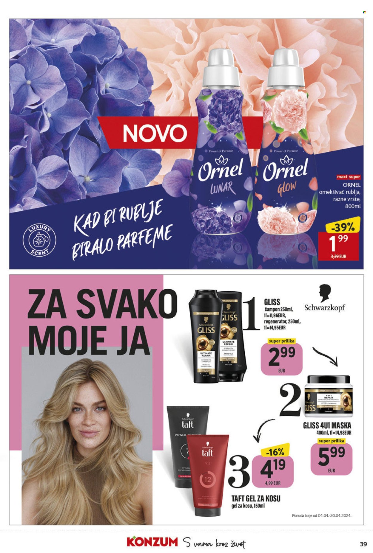 Konzum katalog - 04.04.2024. - 10.04.2024. Stranica 39