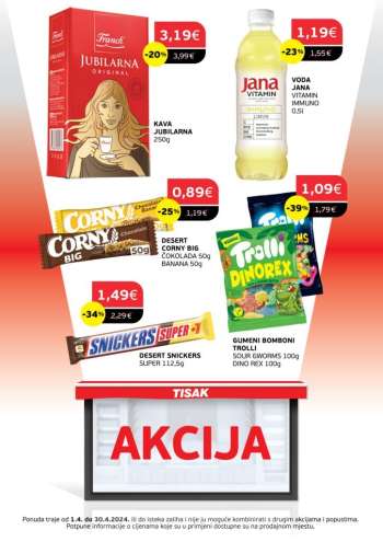 Tisak katalog - 01.04.2024. - 30.04.2024.