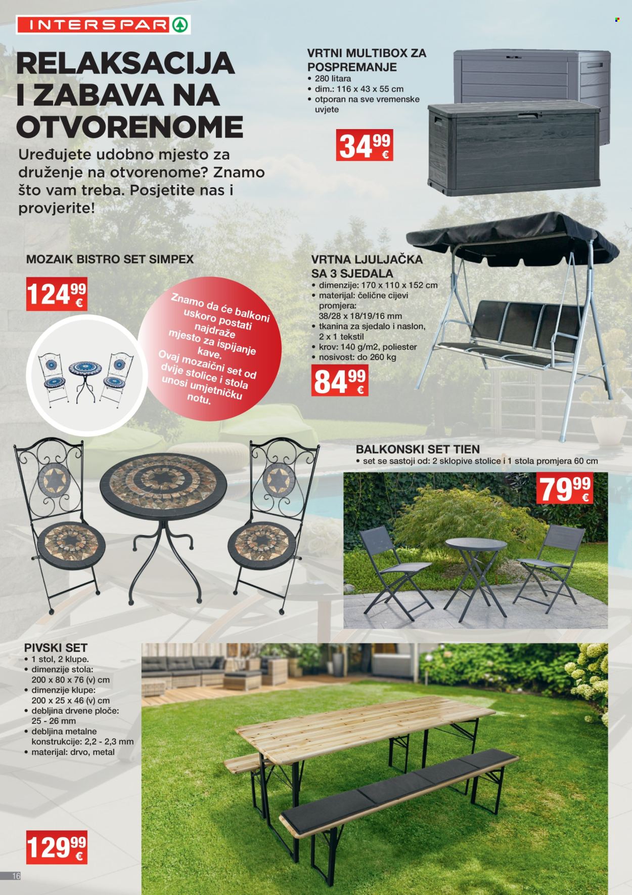 INTERSPAR katalog - 03.04.2024. - 07.05.2024. Stranica 16
