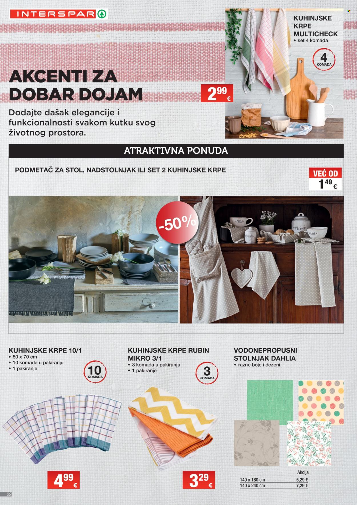 INTERSPAR katalog - 03.04.2024. - 07.05.2024. Stranica 22