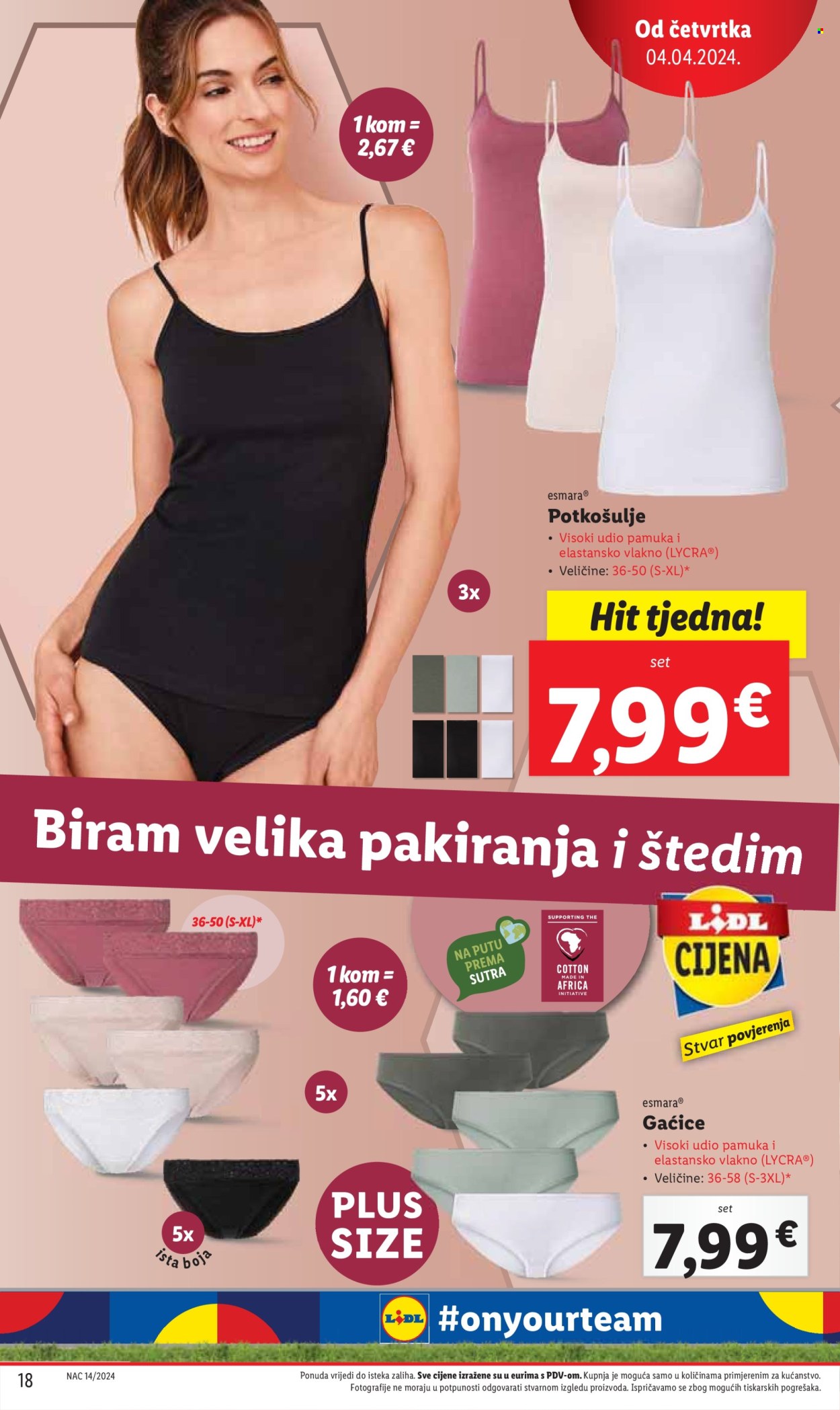 Lidl katalog - 04.04.2024. - 07.04.2024. Stranica 18