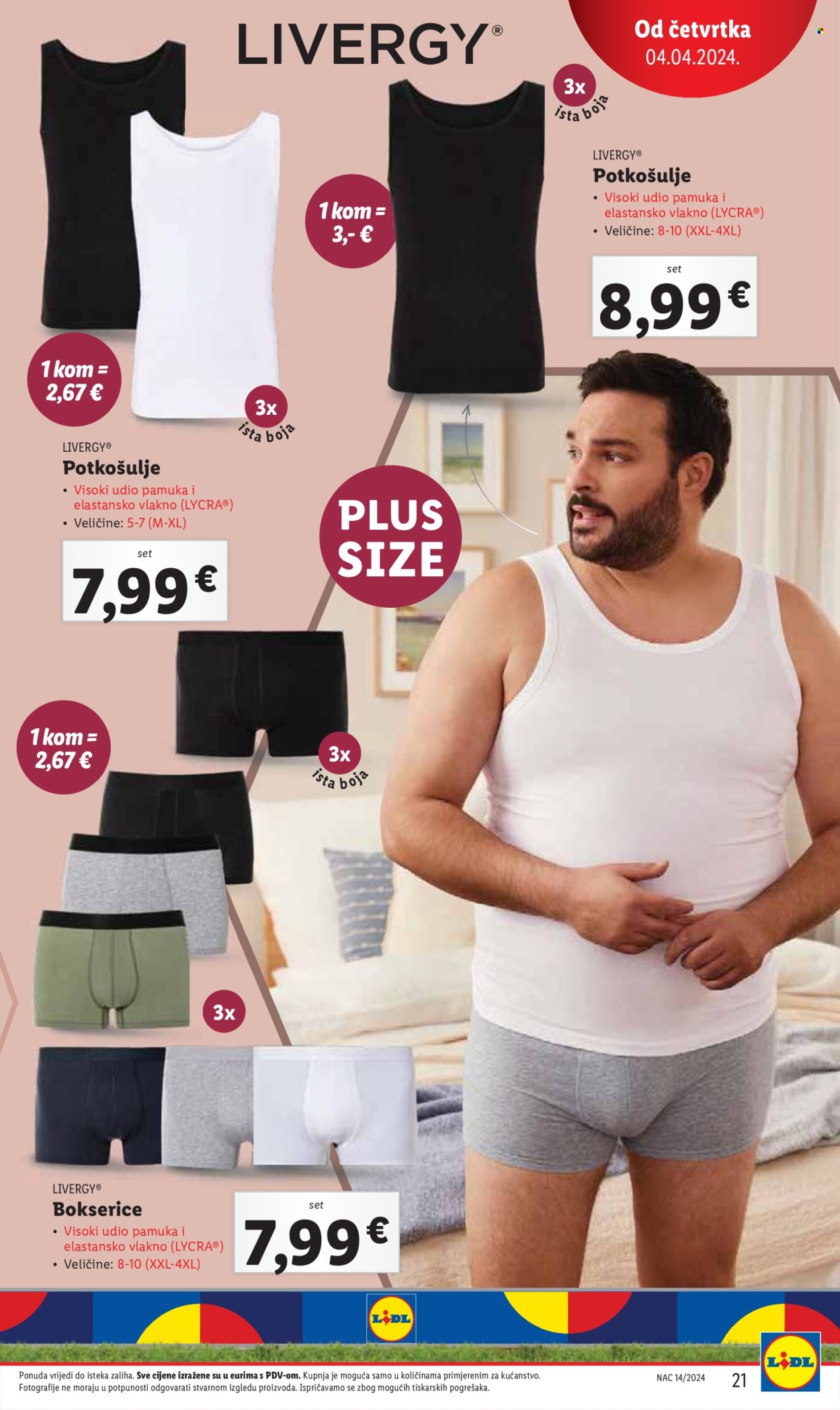 Lidl katalog - 04.04.2024. - 07.04.2024. Stranica 21
