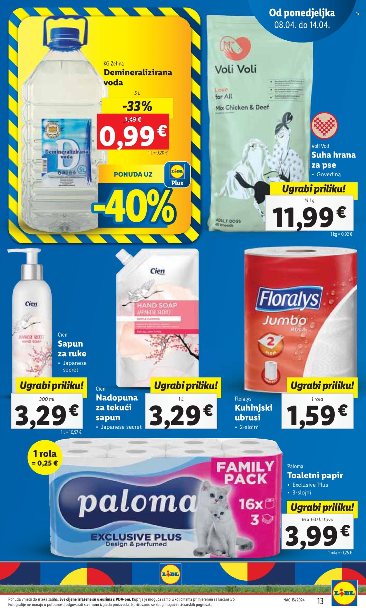 Lidl katalog - 08.04.2024. - 14.04.2024. Stranica 13