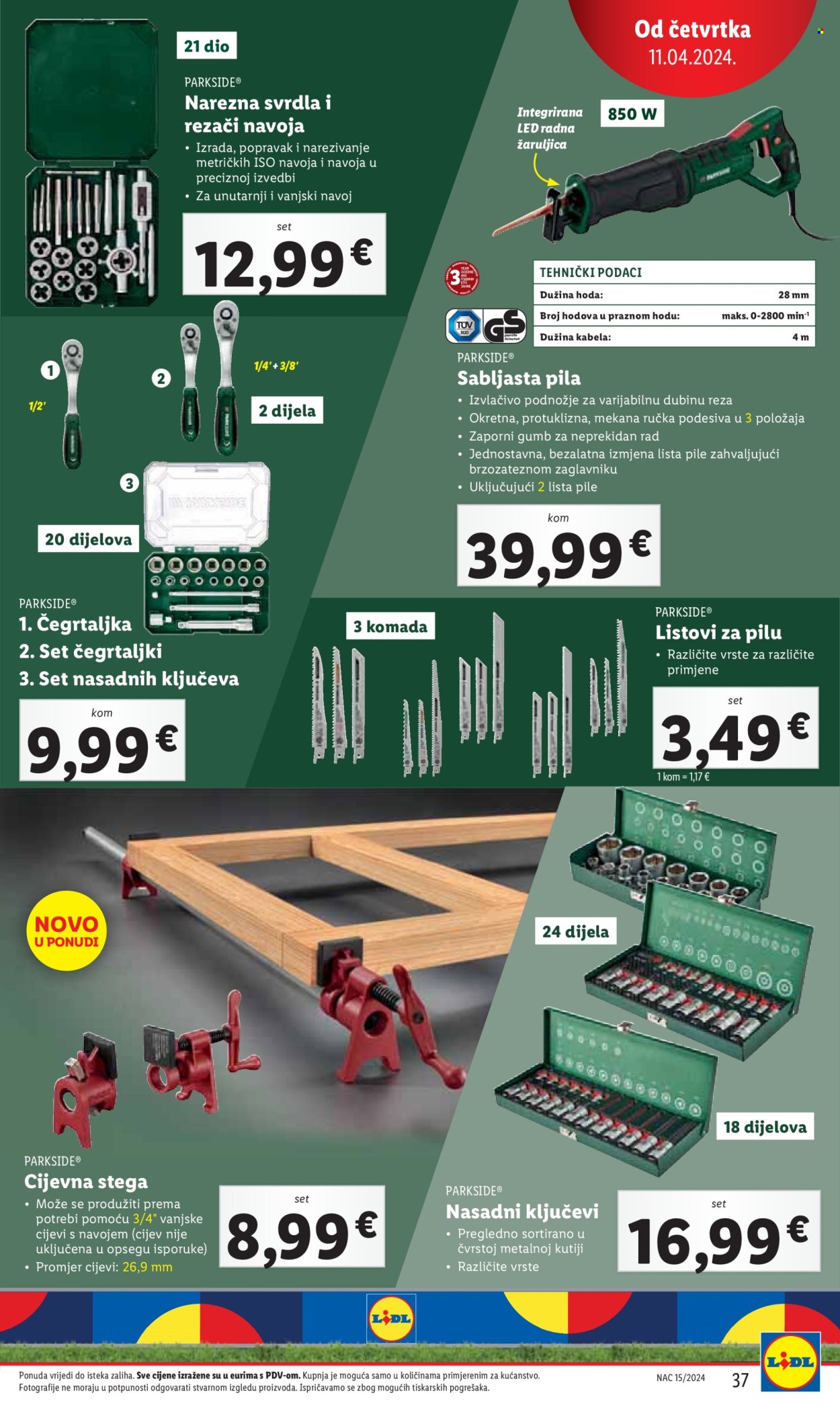 Lidl katalog - 08.04.2024. - 14.04.2024. Stranica 37