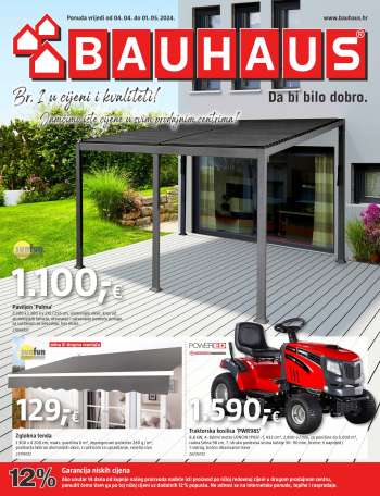 Bauhaus katalog - 04.04.2024. - 01.05.2024.