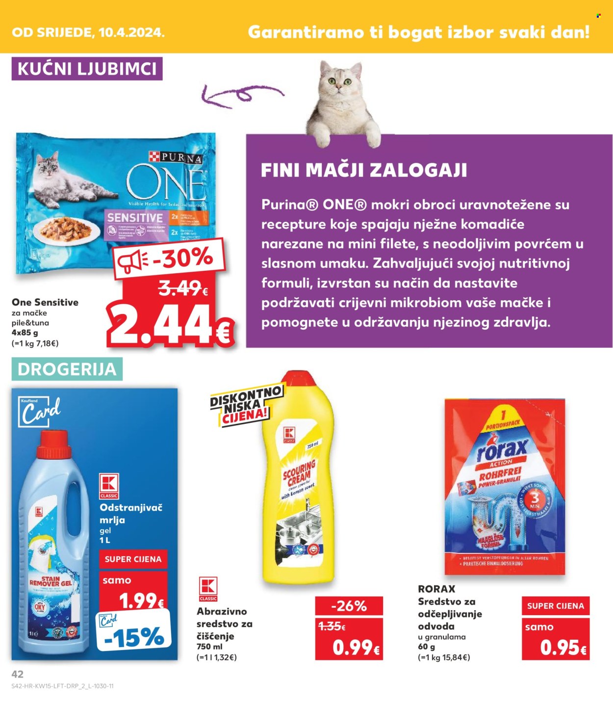 Kaufland katalog - 10.04.2024. - 16.04.2024. Stranica 42