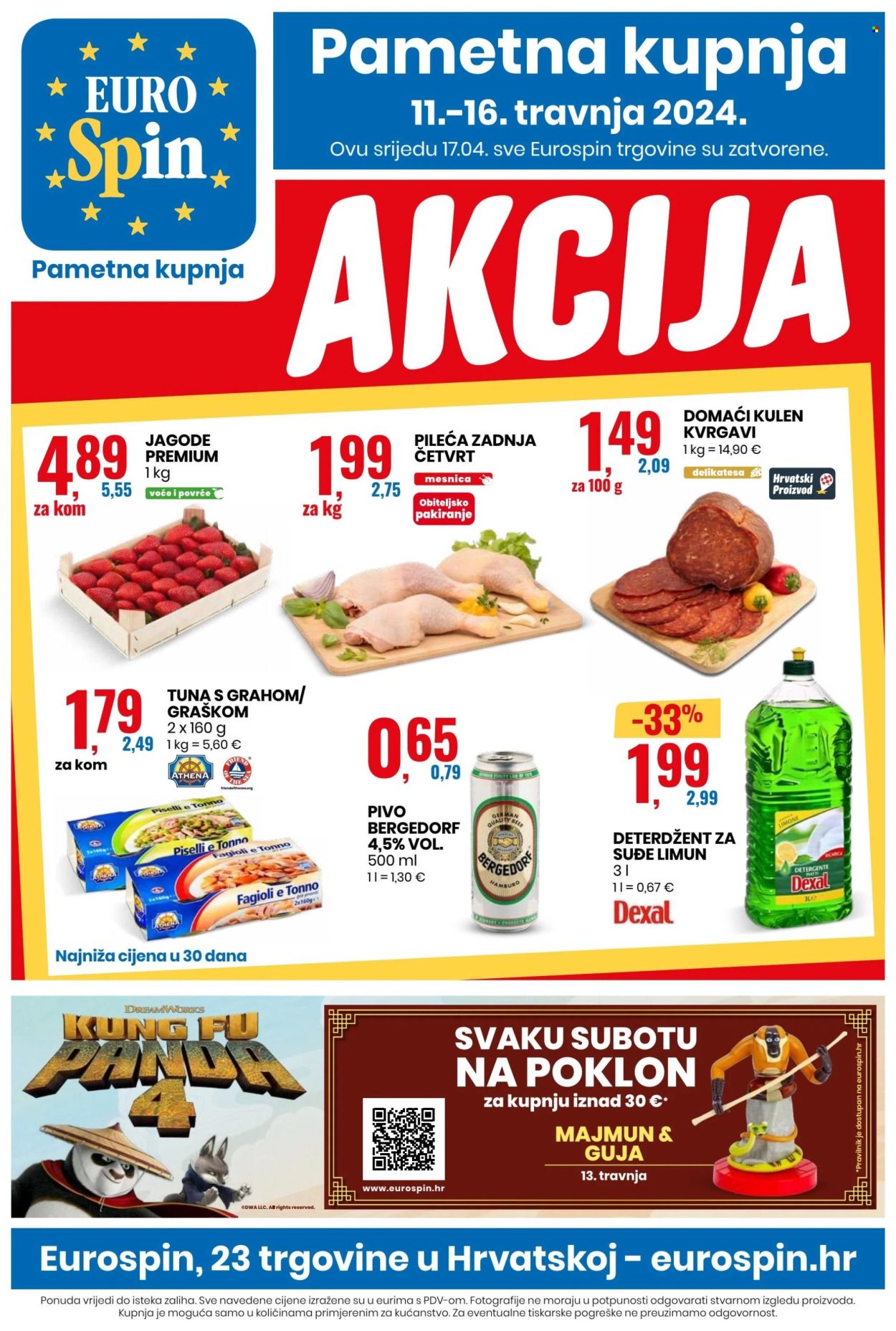 Eurospin katalog - 11.04.2024. - 16.04.2024. Stranica 1