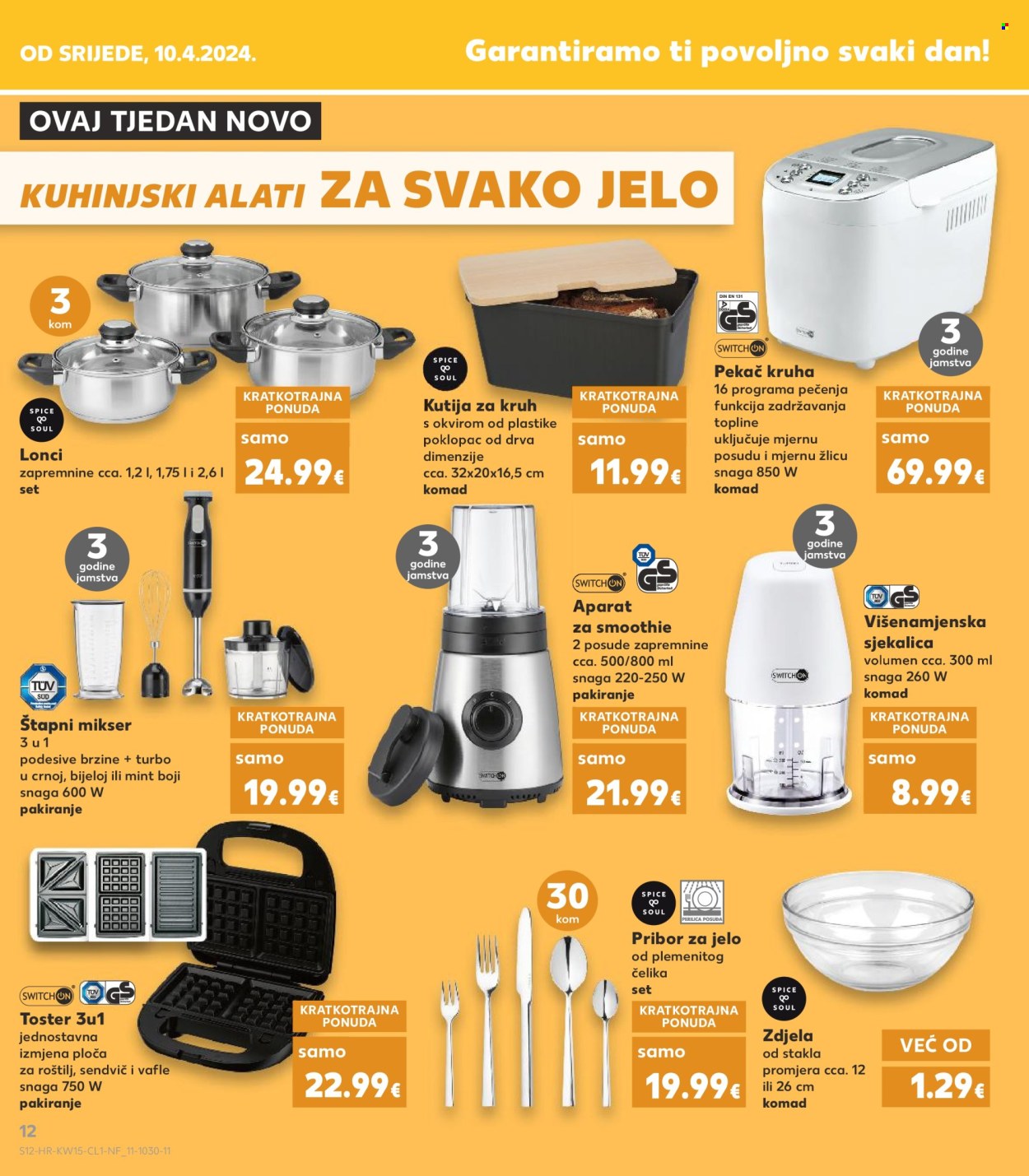 Kaufland katalog - 10.04.2024. - 16.04.2024. Stranica 12