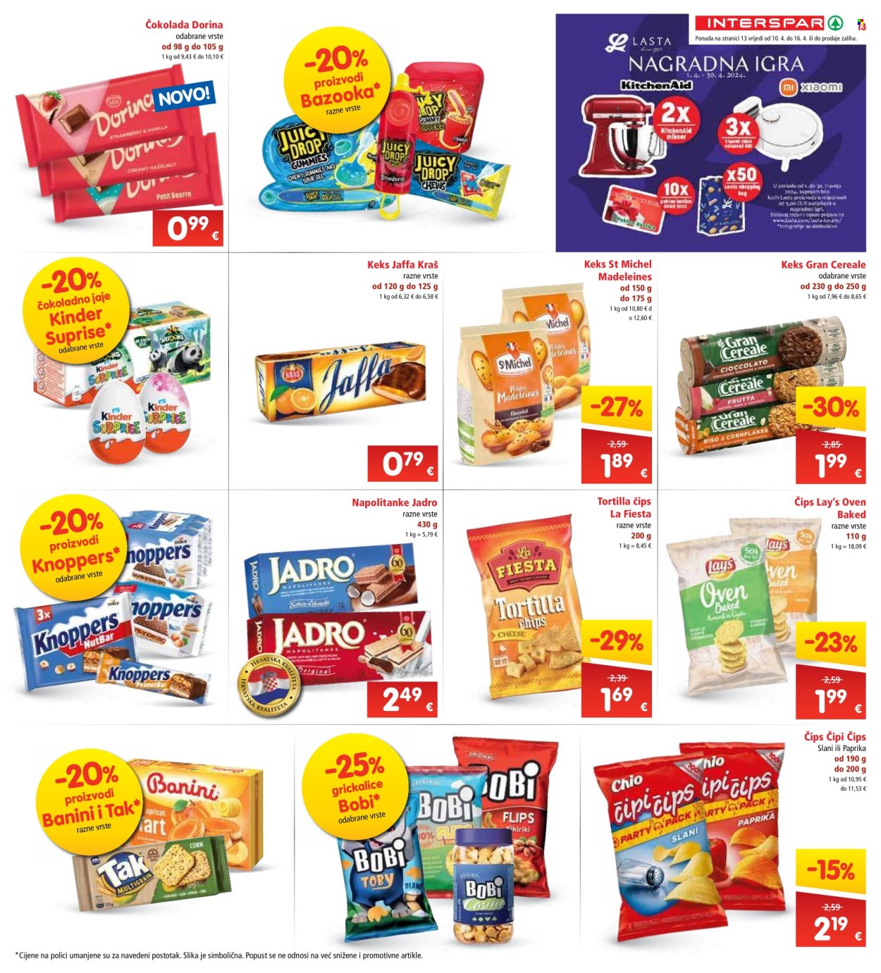 INTERSPAR katalog - 10.04.2024. - 16.04.2024. Stranica 13