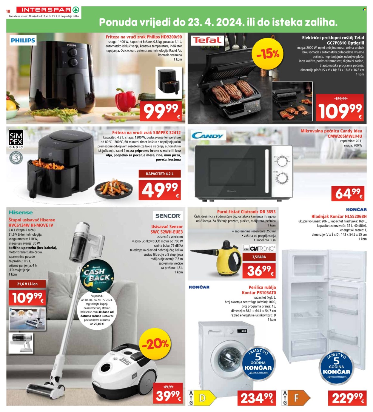 INTERSPAR katalog - 10.04.2024. - 16.04.2024. Stranica 18