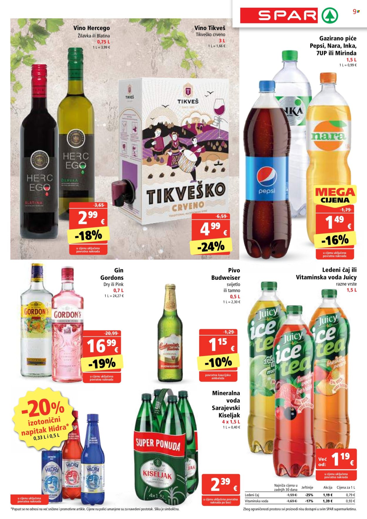 SPAR katalog - 10.04.2024. - 16.04.2024. Stranica 9