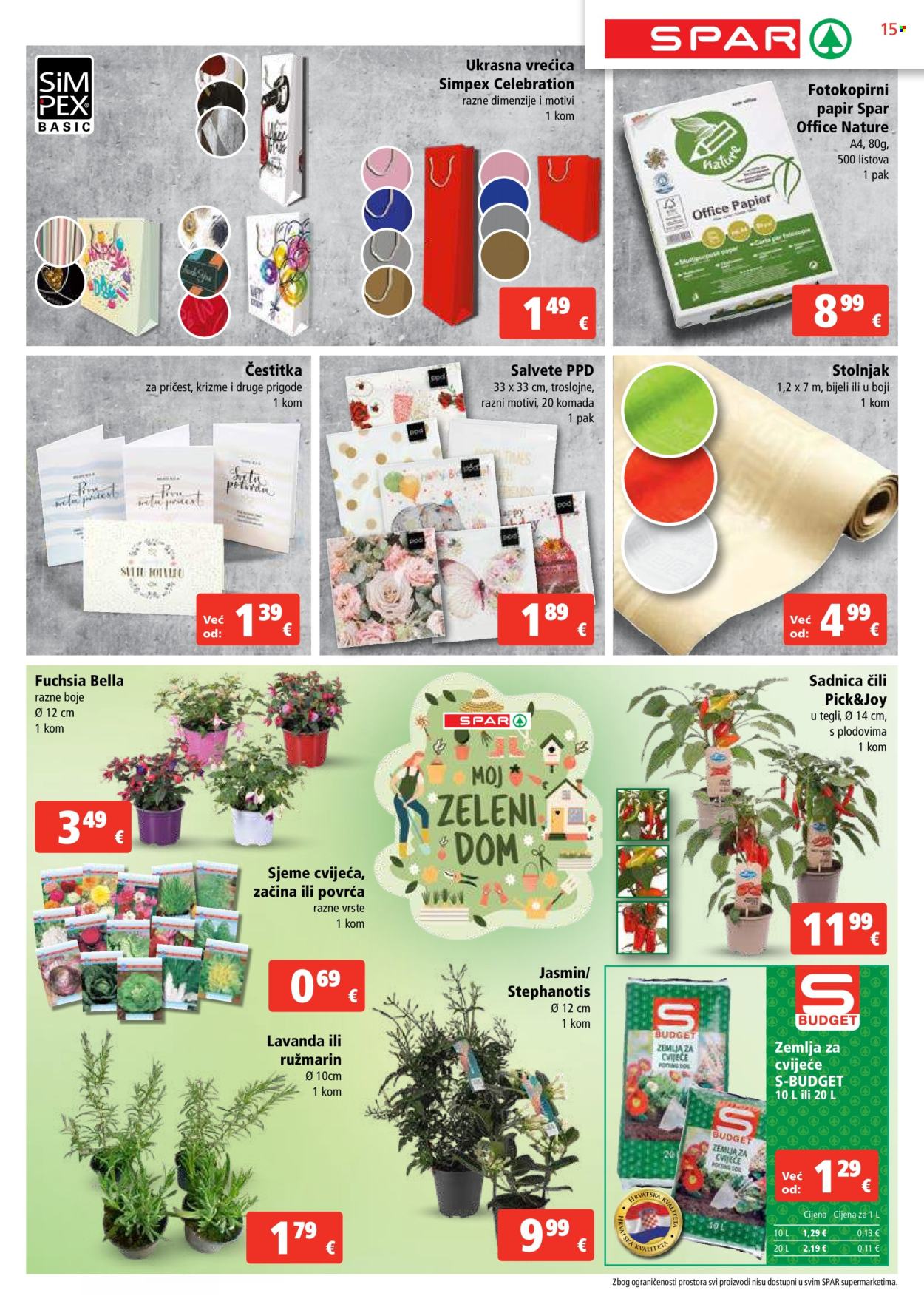 SPAR katalog - 10.04.2024. - 16.04.2024. Stranica 15