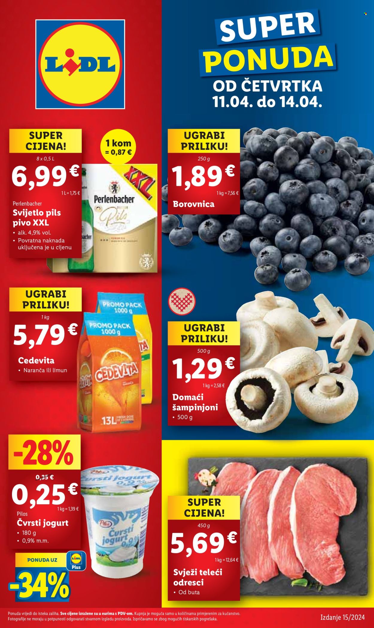 Lidl katalog - 11.04.2024. - 14.04.2024. Stranica 1