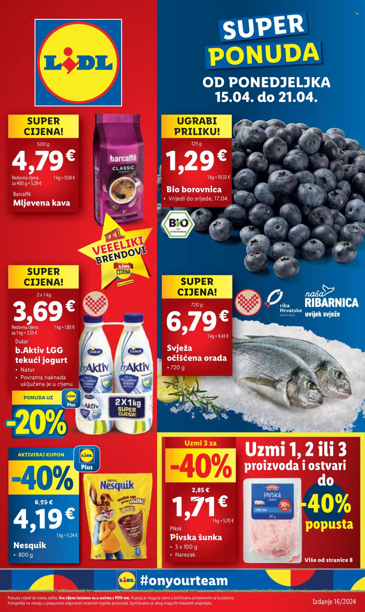 Lidl katalog - 15.04.2024. - 21.04.2024. Stranica 1