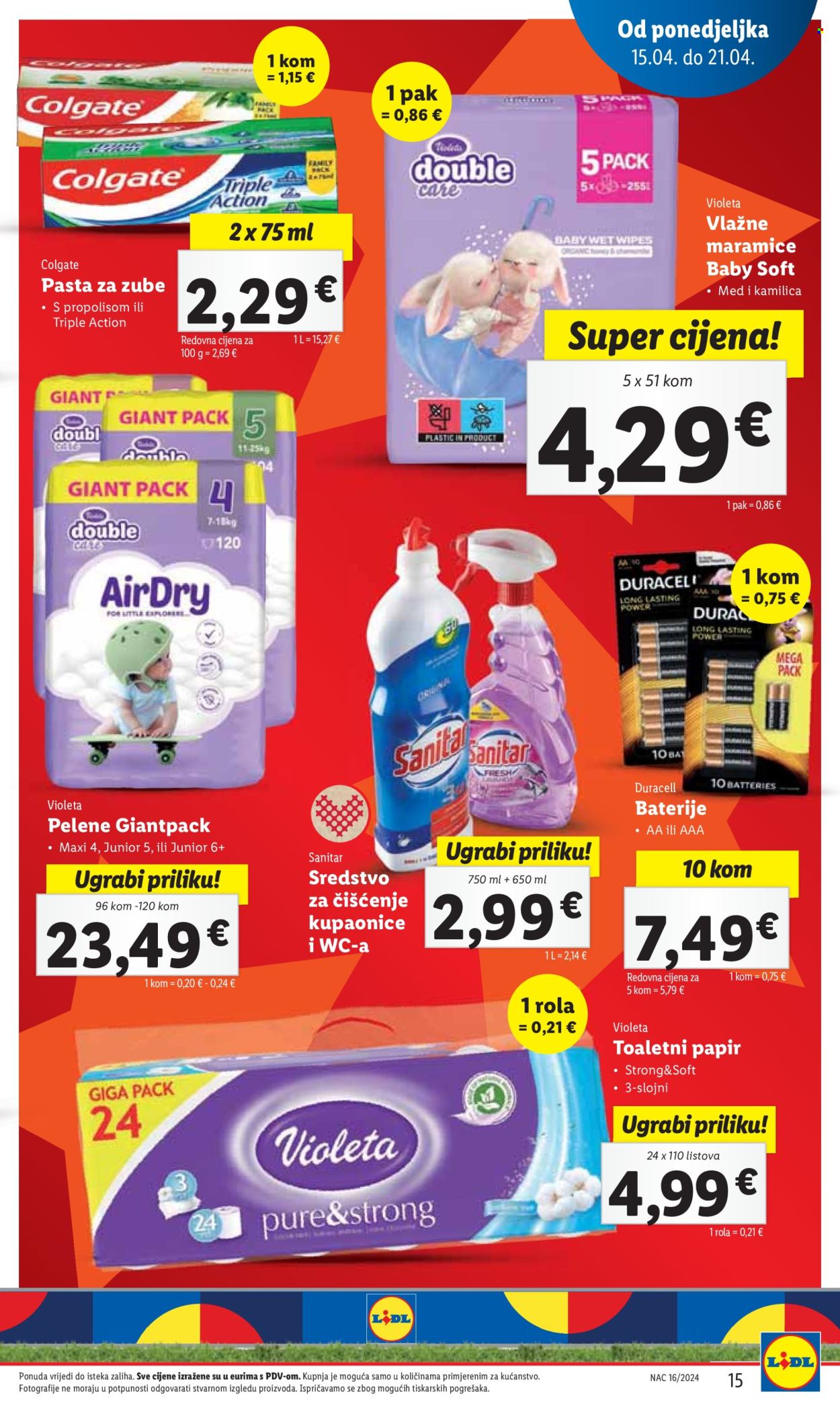 Lidl katalog - 15.04.2024. - 21.04.2024. Stranica 15