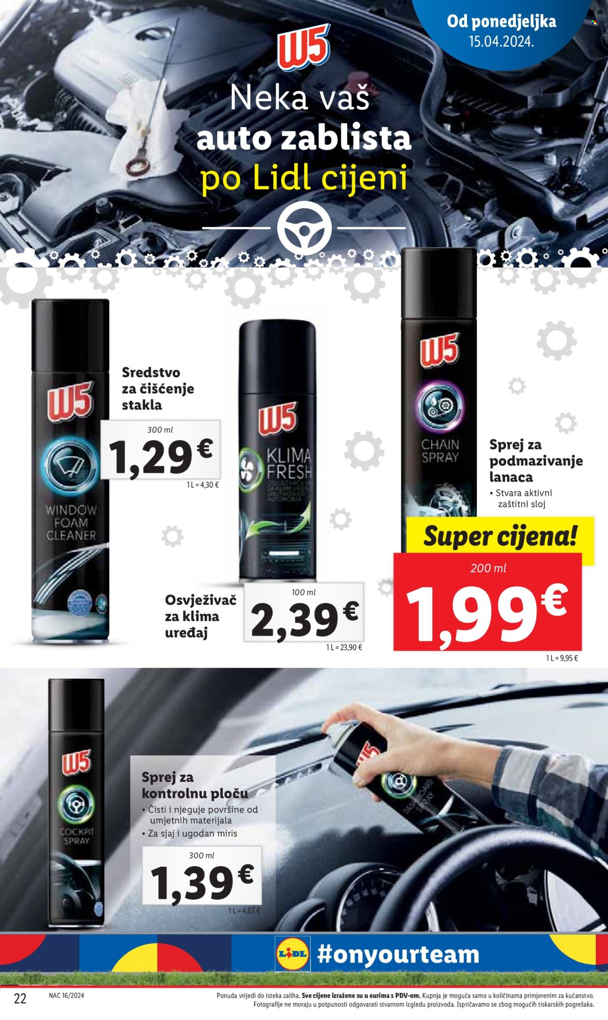 Lidl katalog - 15.04.2024. - 21.04.2024. Stranica 22