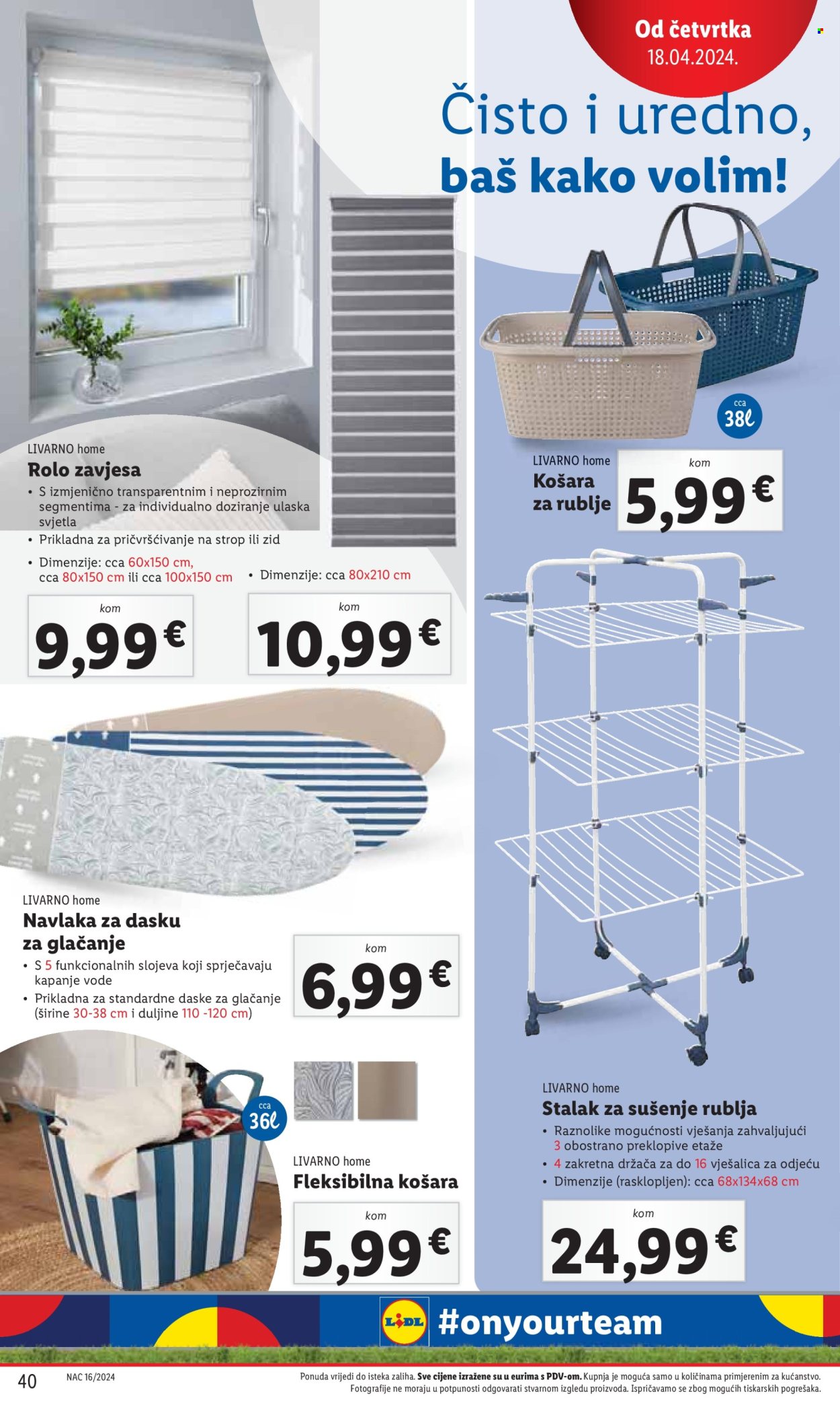 Lidl katalog - 15.04.2024. - 21.04.2024. Stranica 40