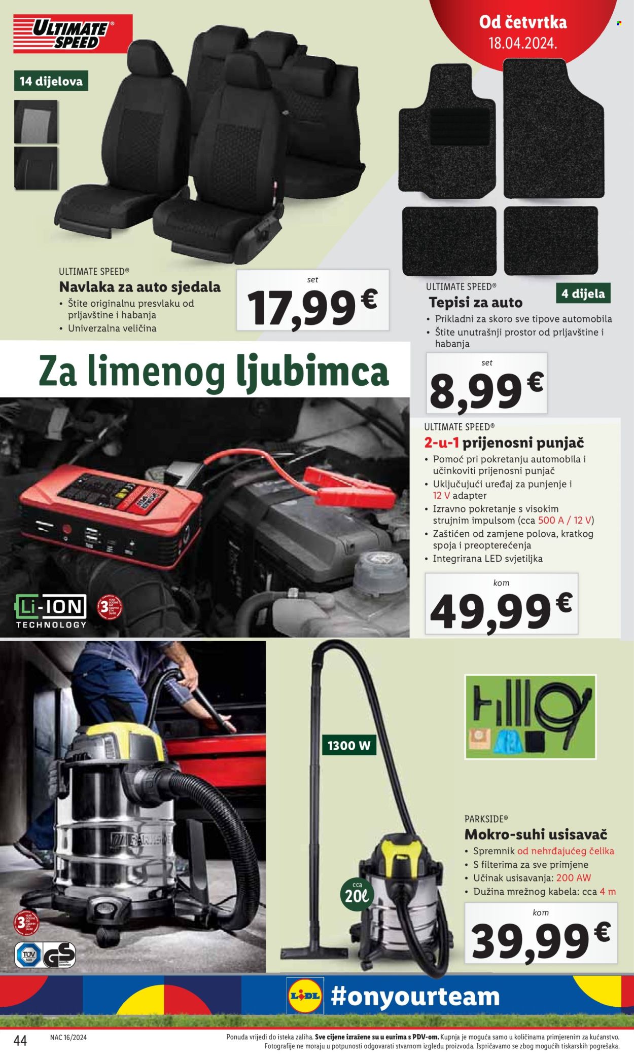 Lidl katalog - 15.04.2024. - 21.04.2024. Stranica 44