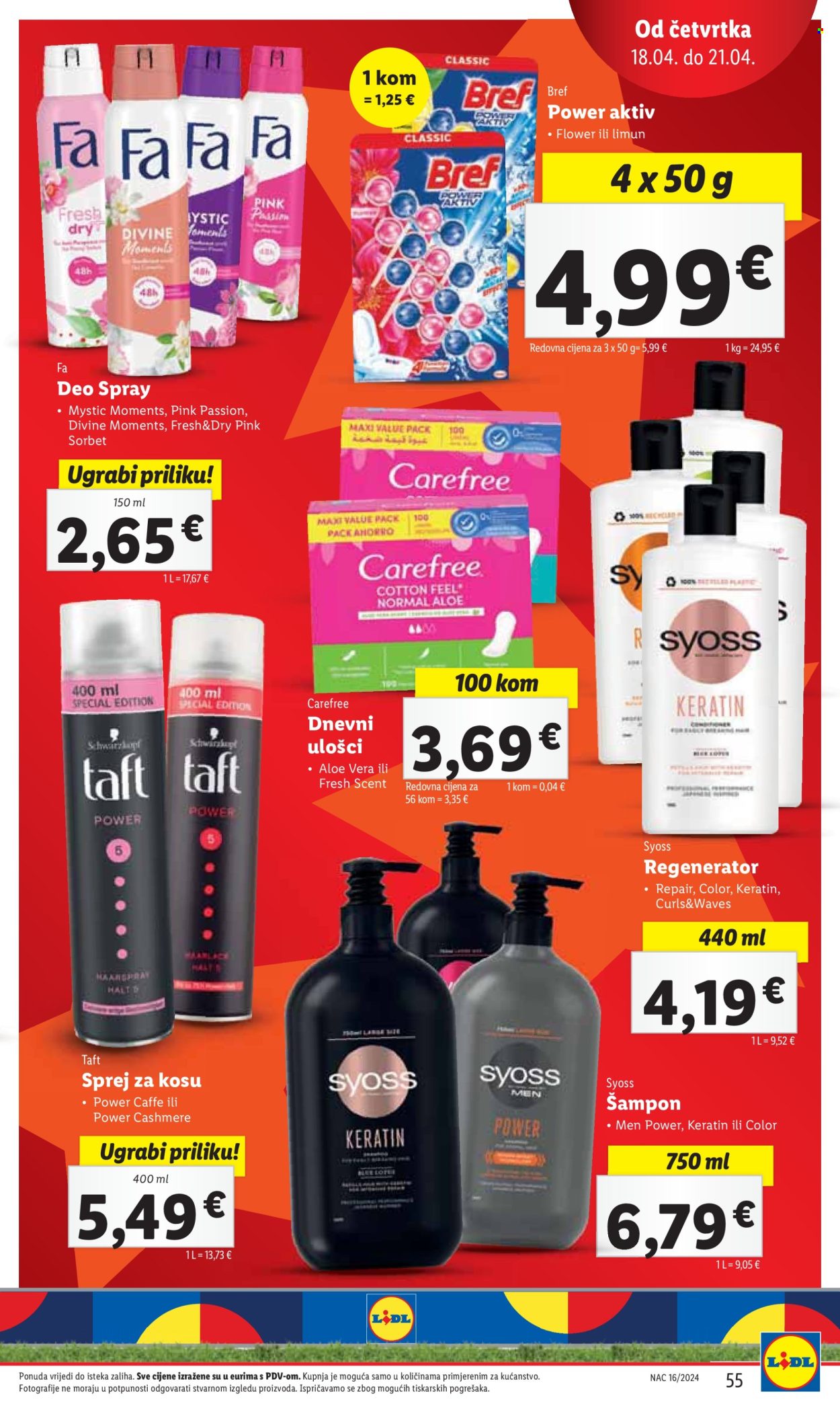 Lidl katalog - 15.04.2024. - 21.04.2024. Stranica 55