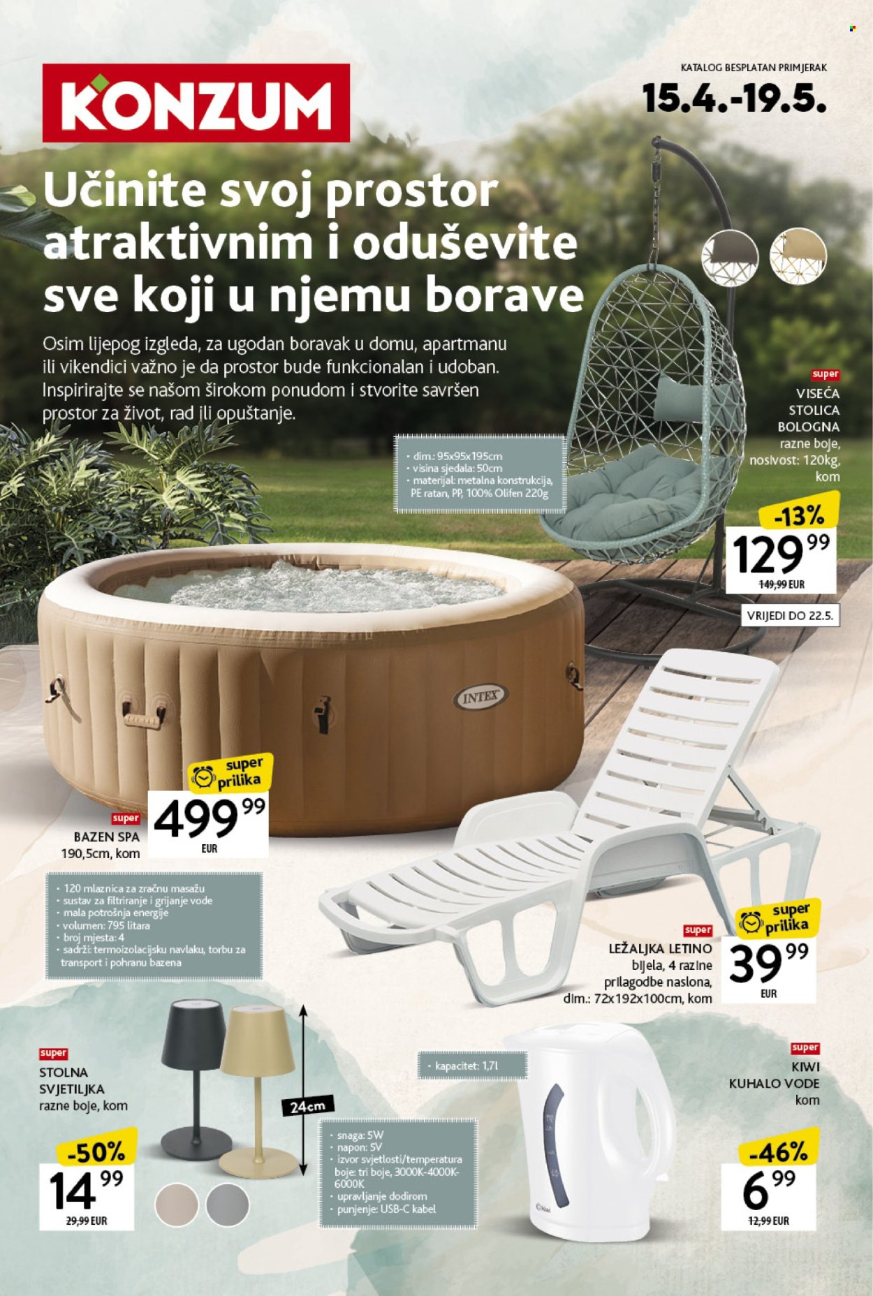 Konzum katalog - 15.04.2024. - 19.05.2024. Stranica 1