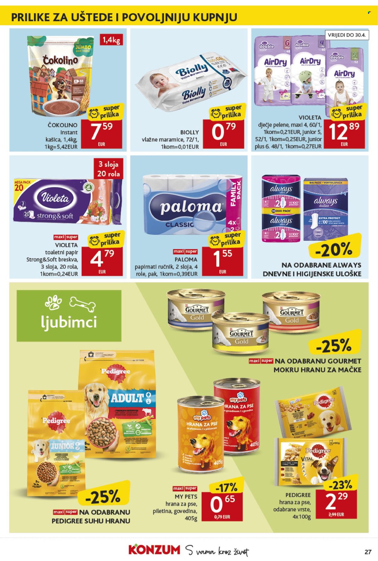Konzum katalog - 18.04.2024. - 24.04.2024. Stranica 27