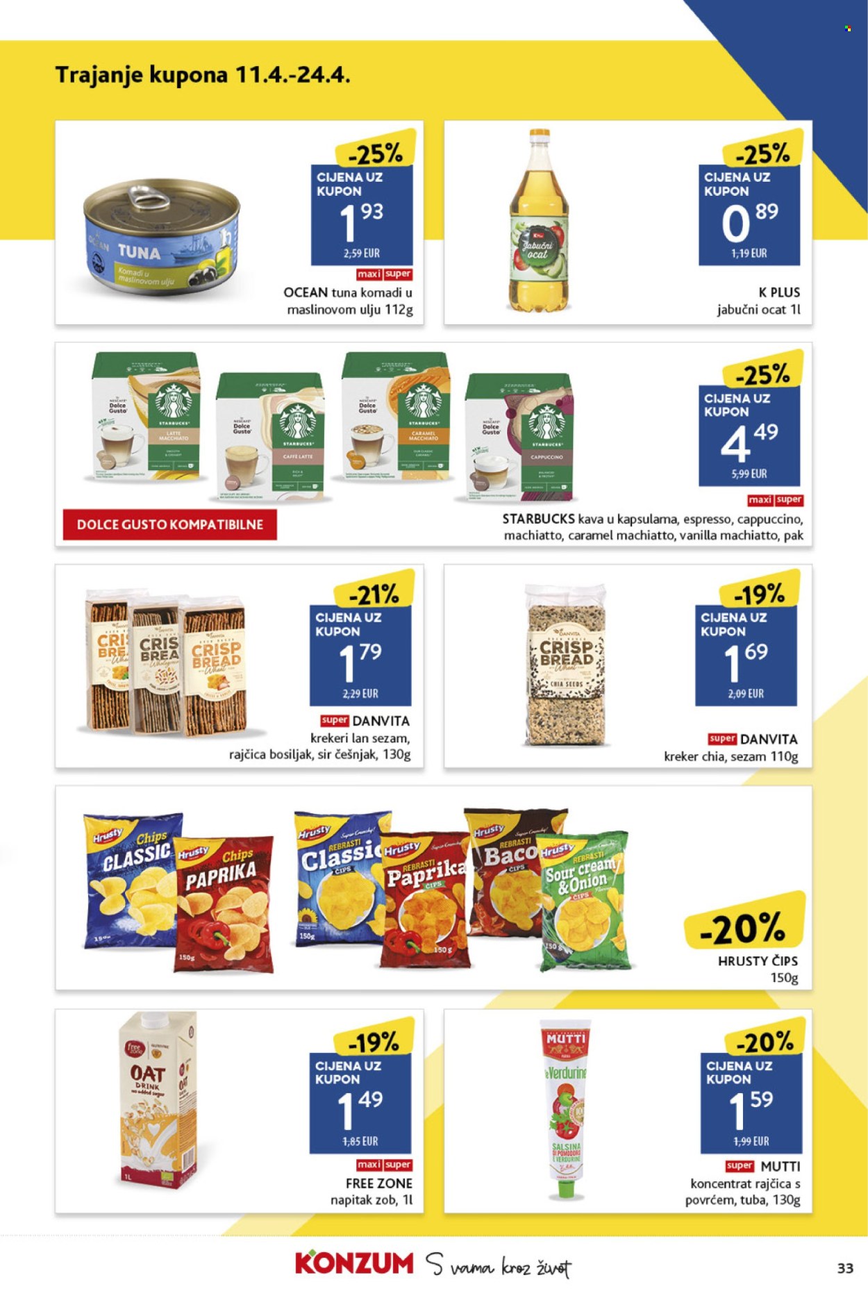 Konzum katalog - 18.04.2024. - 24.04.2024. Stranica 33