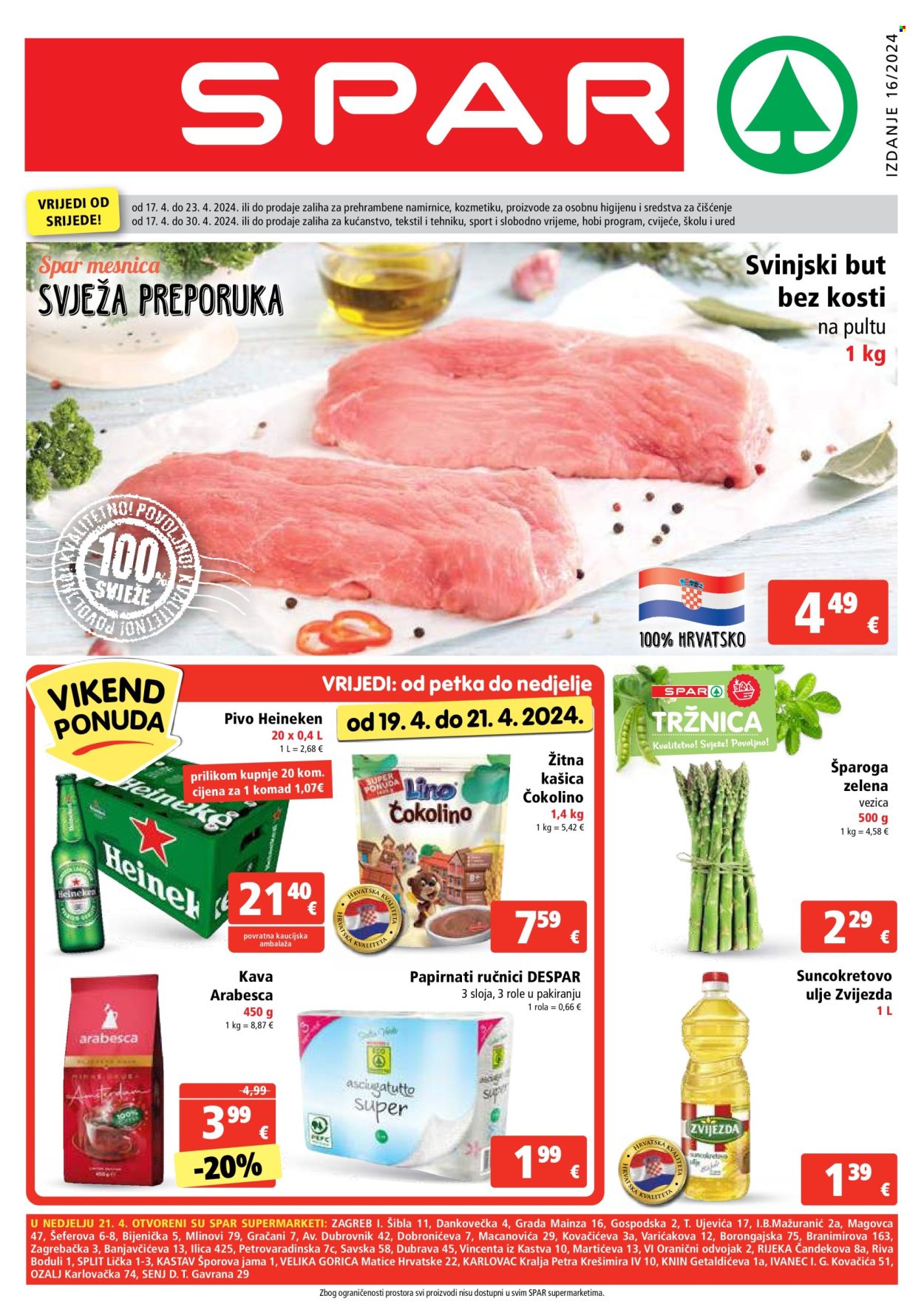 SPAR katalog - 17.04.2024. - 23.04.2024. Stranica 1