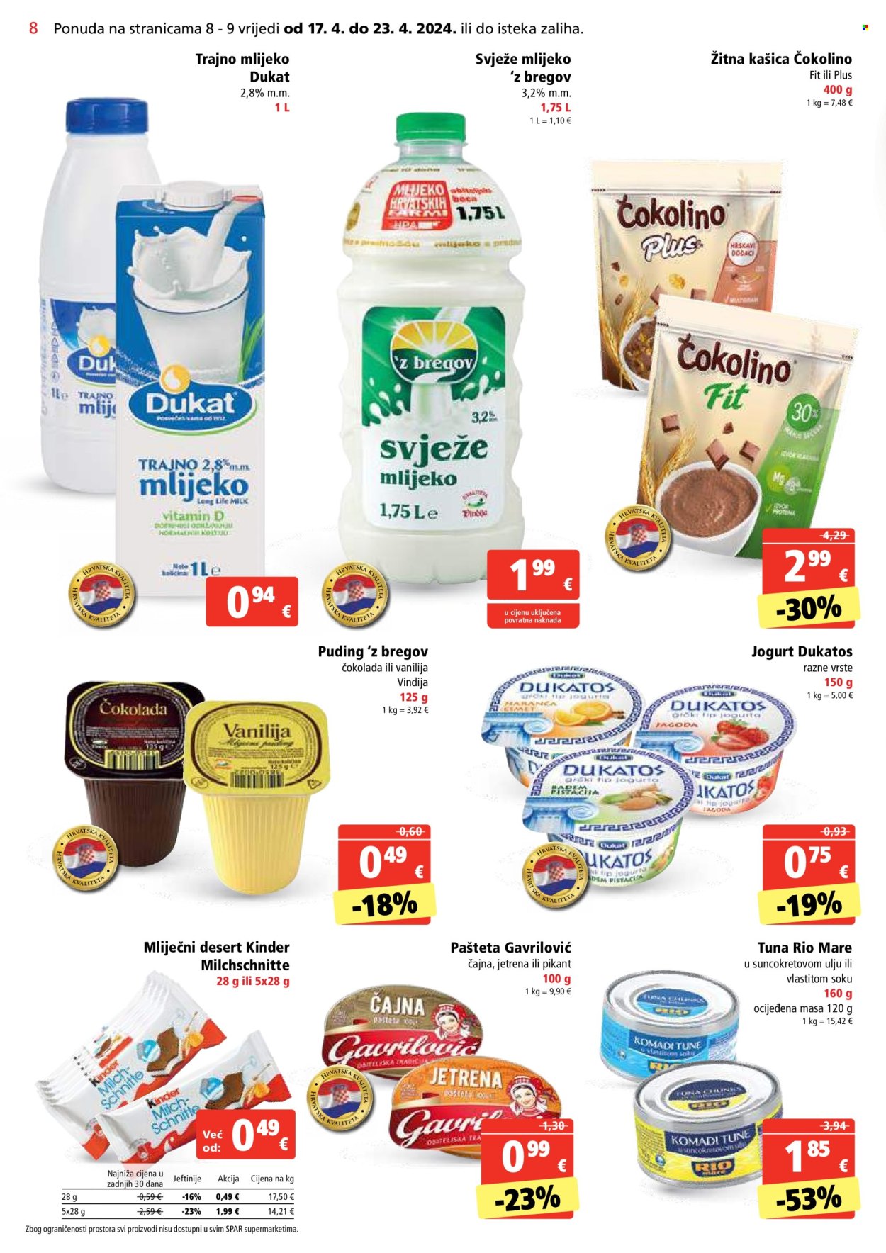 SPAR katalog - 17.04.2024. - 23.04.2024. Stranica 8