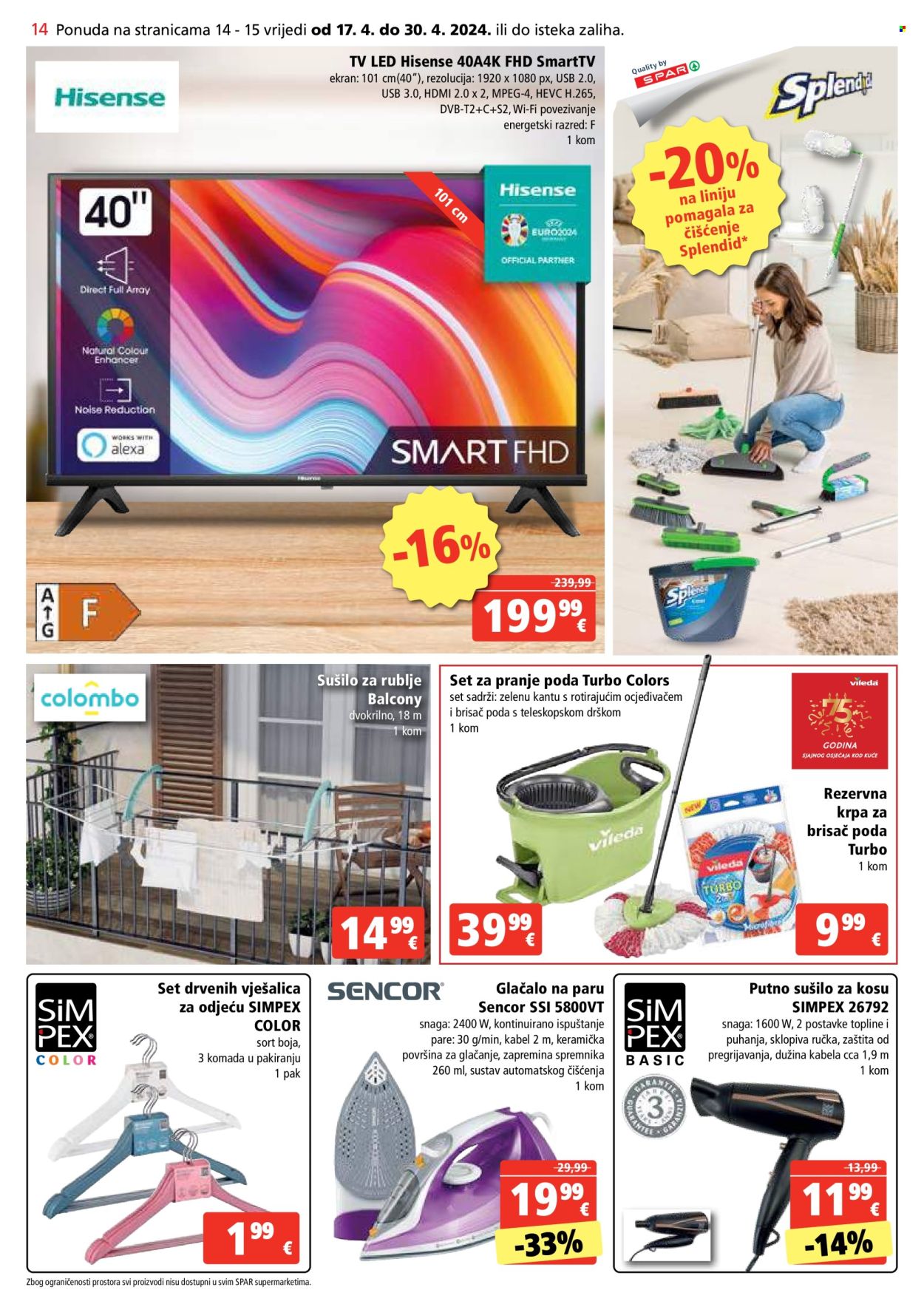 SPAR katalog - 17.04.2024. - 23.04.2024. Stranica 14
