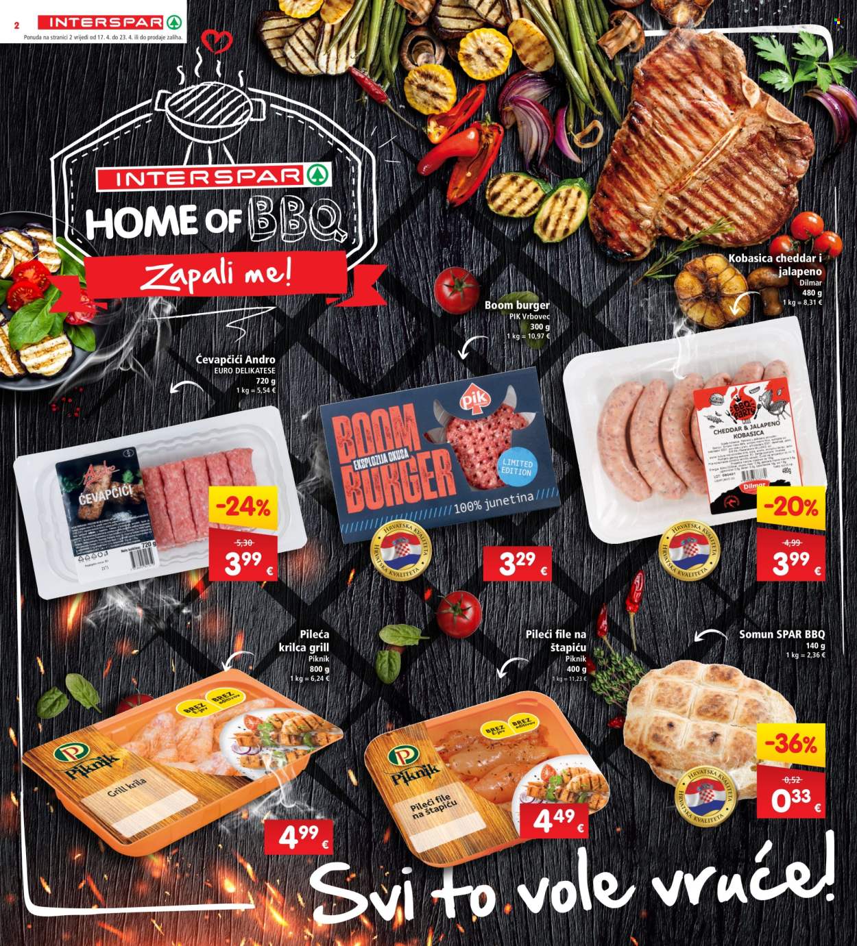 INTERSPAR katalog - 17.04.2024. - 23.04.2024. Stranica 2