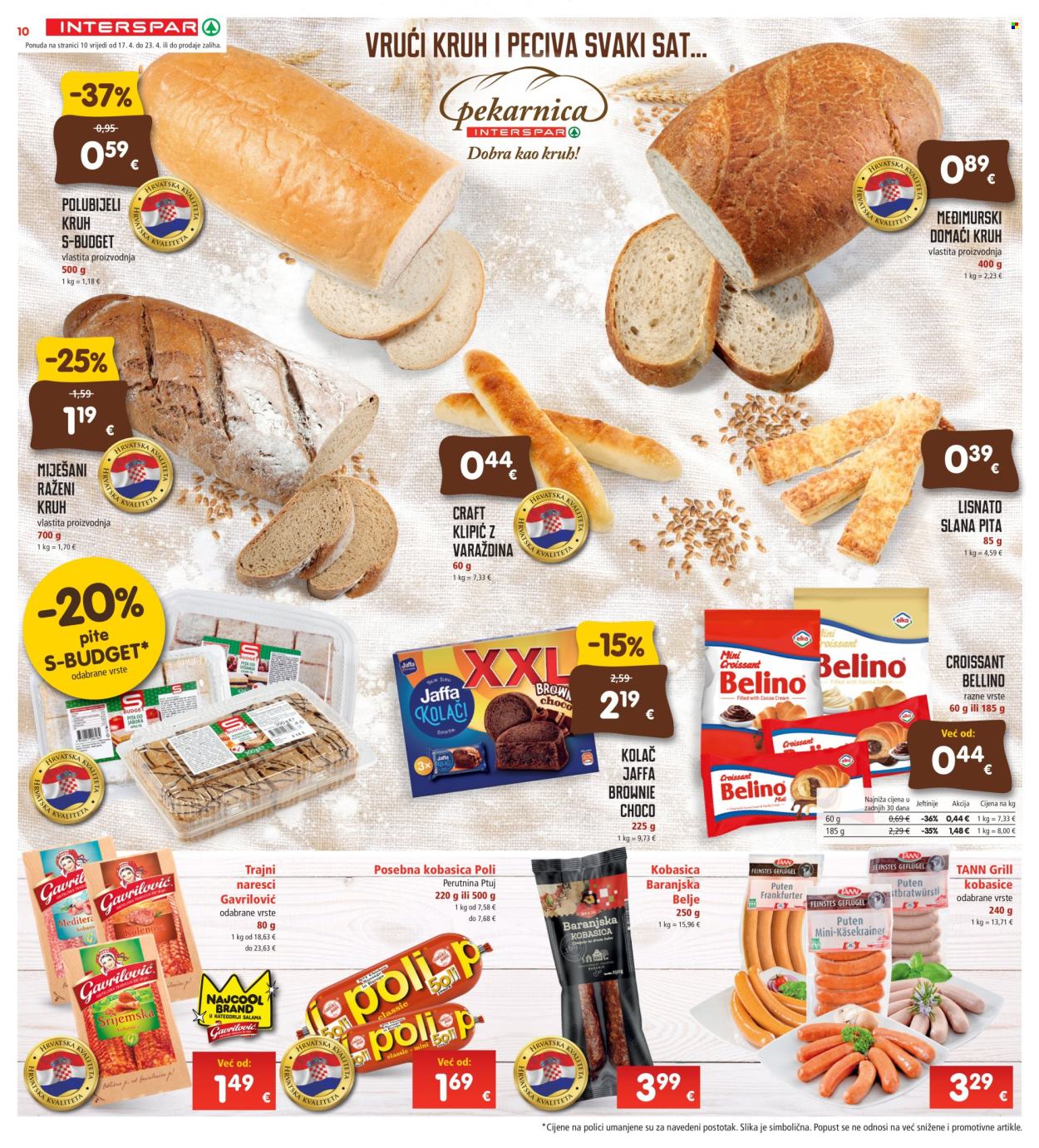 INTERSPAR katalog - 17.04.2024. - 23.04.2024. Stranica 10
