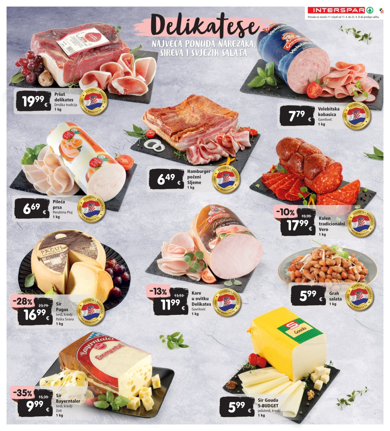 INTERSPAR katalog - 17.04.2024. - 23.04.2024. Stranica 11