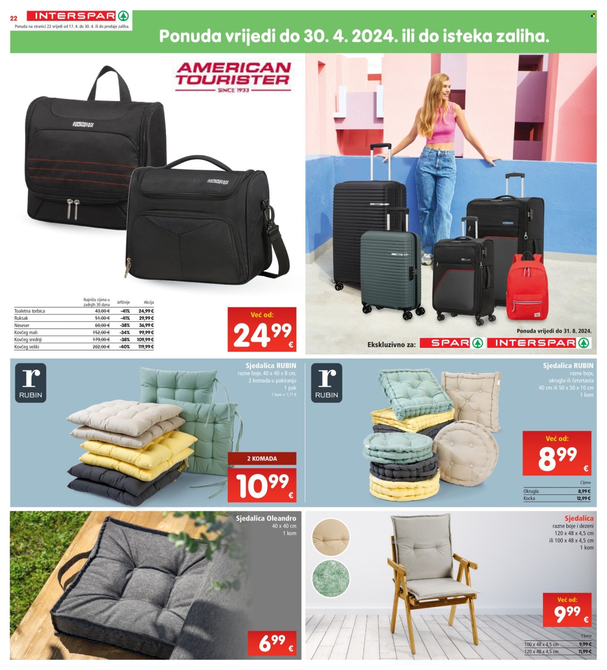 INTERSPAR katalog - 17.04.2024. - 23.04.2024. Stranica 22