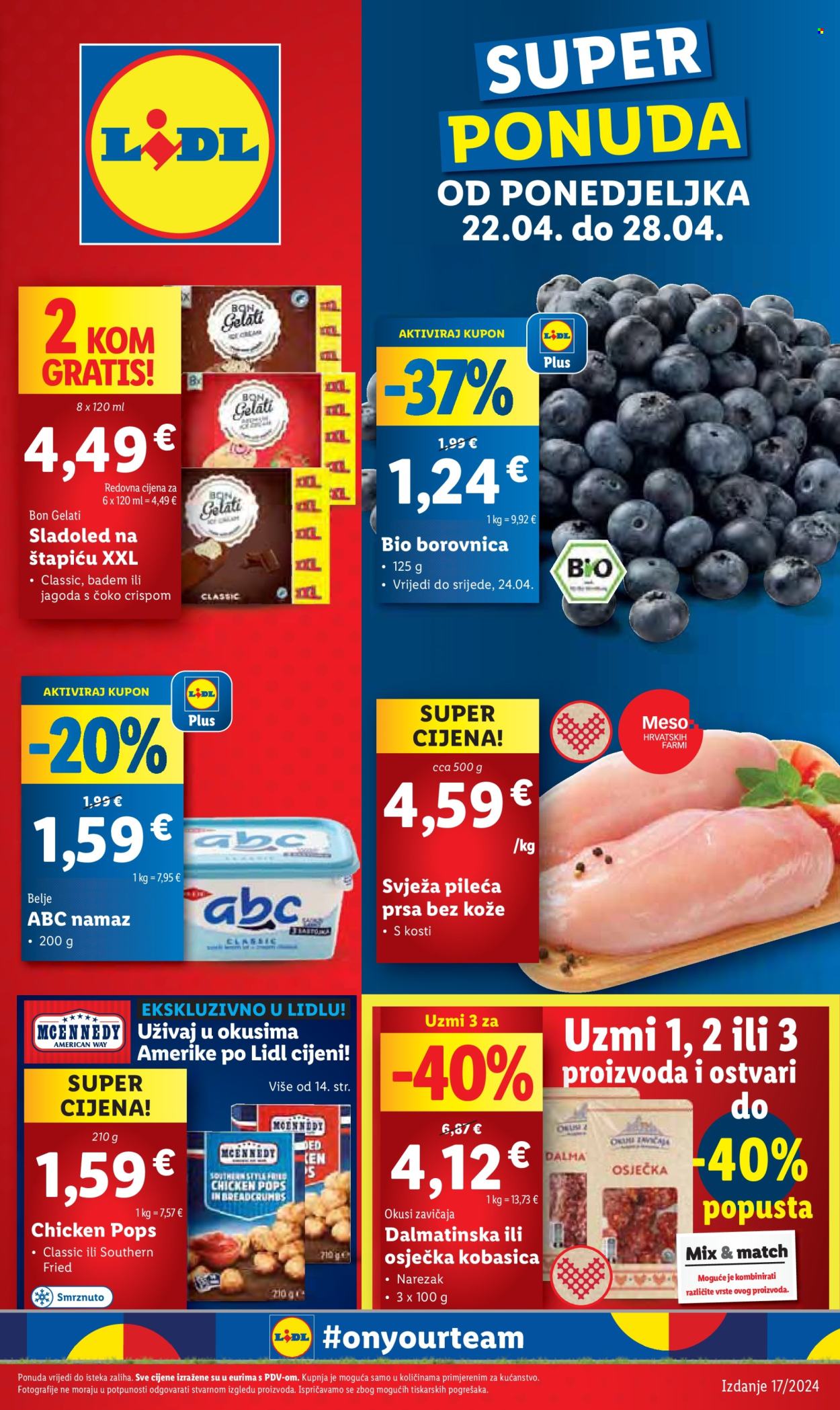 Lidl katalog - 22.04.2024. - 28.04.2024. Stranica 1