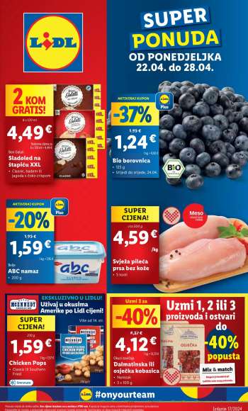 Lidl katalog - 22.04.2024. - 28.04.2024.