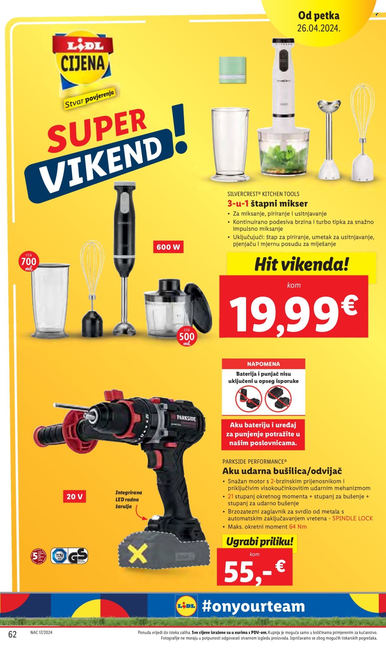 Lidl katalog - 22.04.2024. - 28.04.2024. Stranica 62