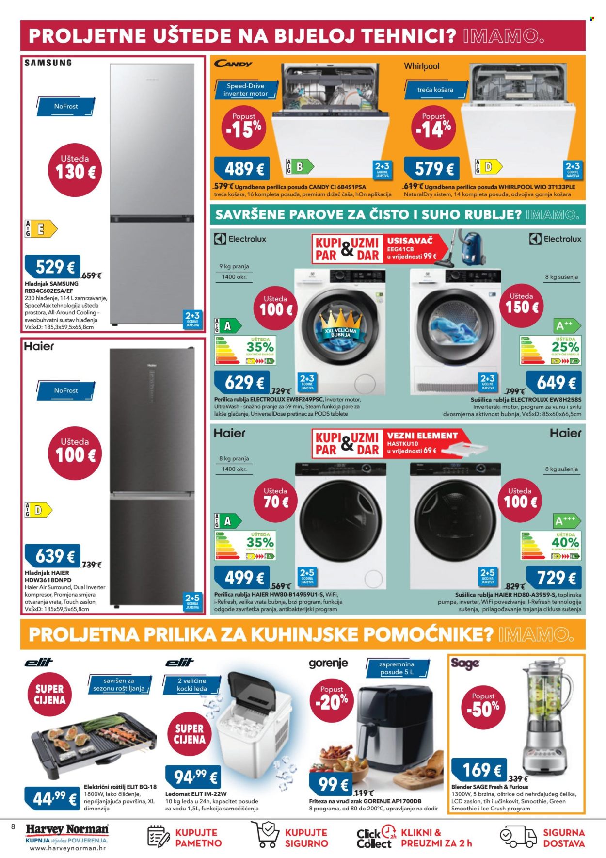 Harvey Norman katalog - 18.04.2024. - 01.05.2024. Stranica 8
