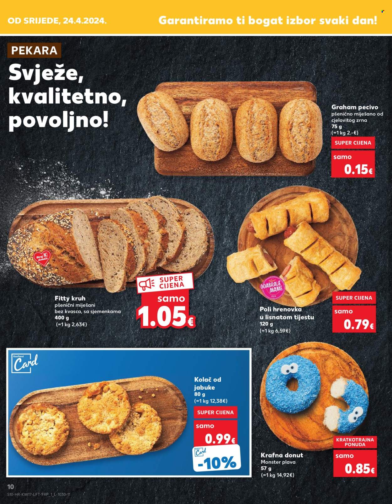Kaufland katalog - 24.04.2024. - 30.04.2024. Stranica 10