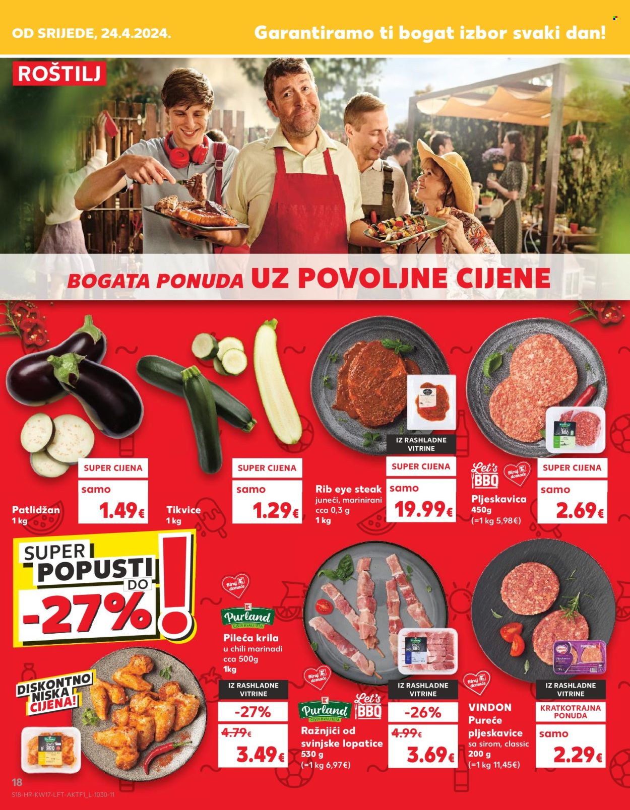Kaufland katalog - 24.04.2024. - 30.04.2024. Stranica 18