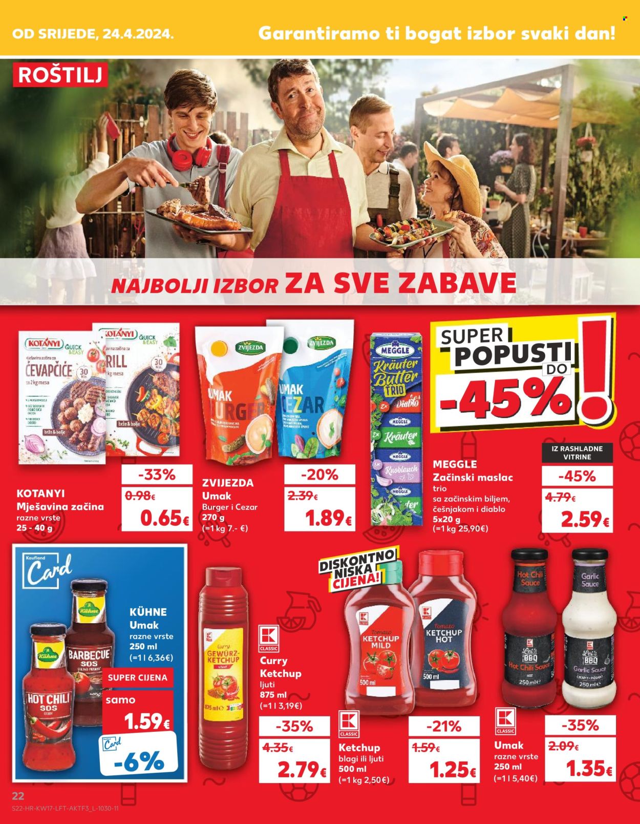 Kaufland katalog - 24.04.2024. - 30.04.2024. Stranica 22