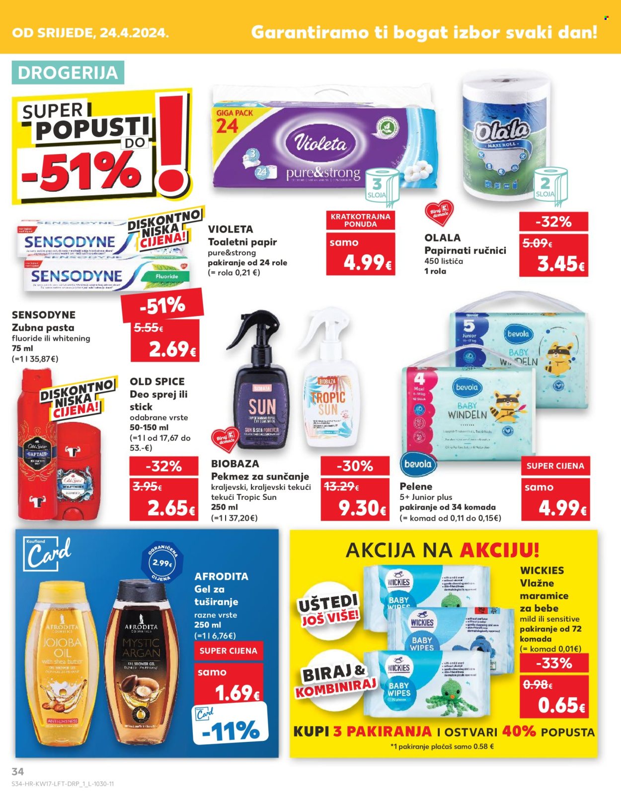 Kaufland katalog - 24.04.2024. - 30.04.2024. Stranica 34