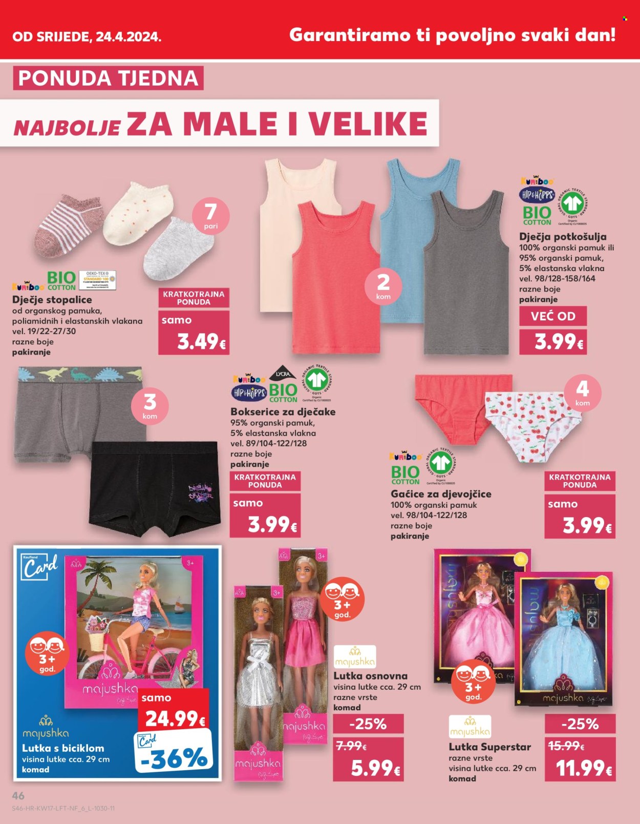 Kaufland katalog - 24.04.2024. - 30.04.2024. Stranica 46