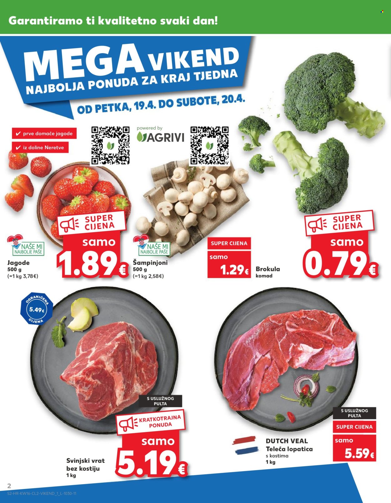 Kaufland katalog - 19.04.2024. - 23.04.2024. Stranica 2