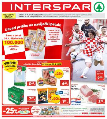 INTERSPAR katalog - 24.04.2024. - 30.04.2024.